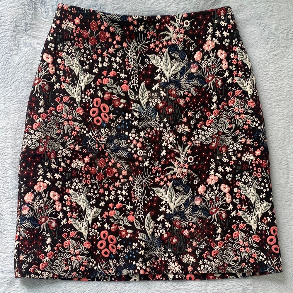 H&M Red Pencil Mini Skirt Cocktail
